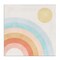 Stupell Industries Retro Rising Sun Rainbow Arches Canvas Wall Art